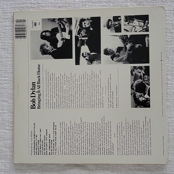Bob Dylan 1965 Bringing It All Back Home riginal LP Vinyl Record - Picture 8 of 13